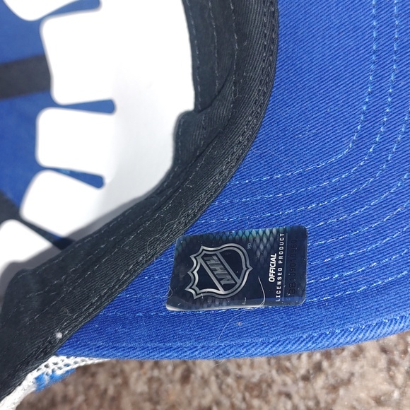 '47 Brand NHL New York Islanders Trucker Clean Up Royal Blue Snapback Hat OSFA - Picture 8 of 10